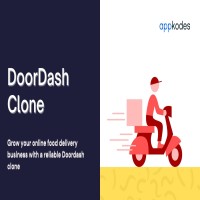 Grow your online food delivery business with a reliable Doordash clone