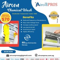 Best Aircon chemical wash Singapore